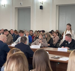 Заместитель председателя Саратовской городской Думы Елена Злобнова приняла участие в заседании актива Заводского района